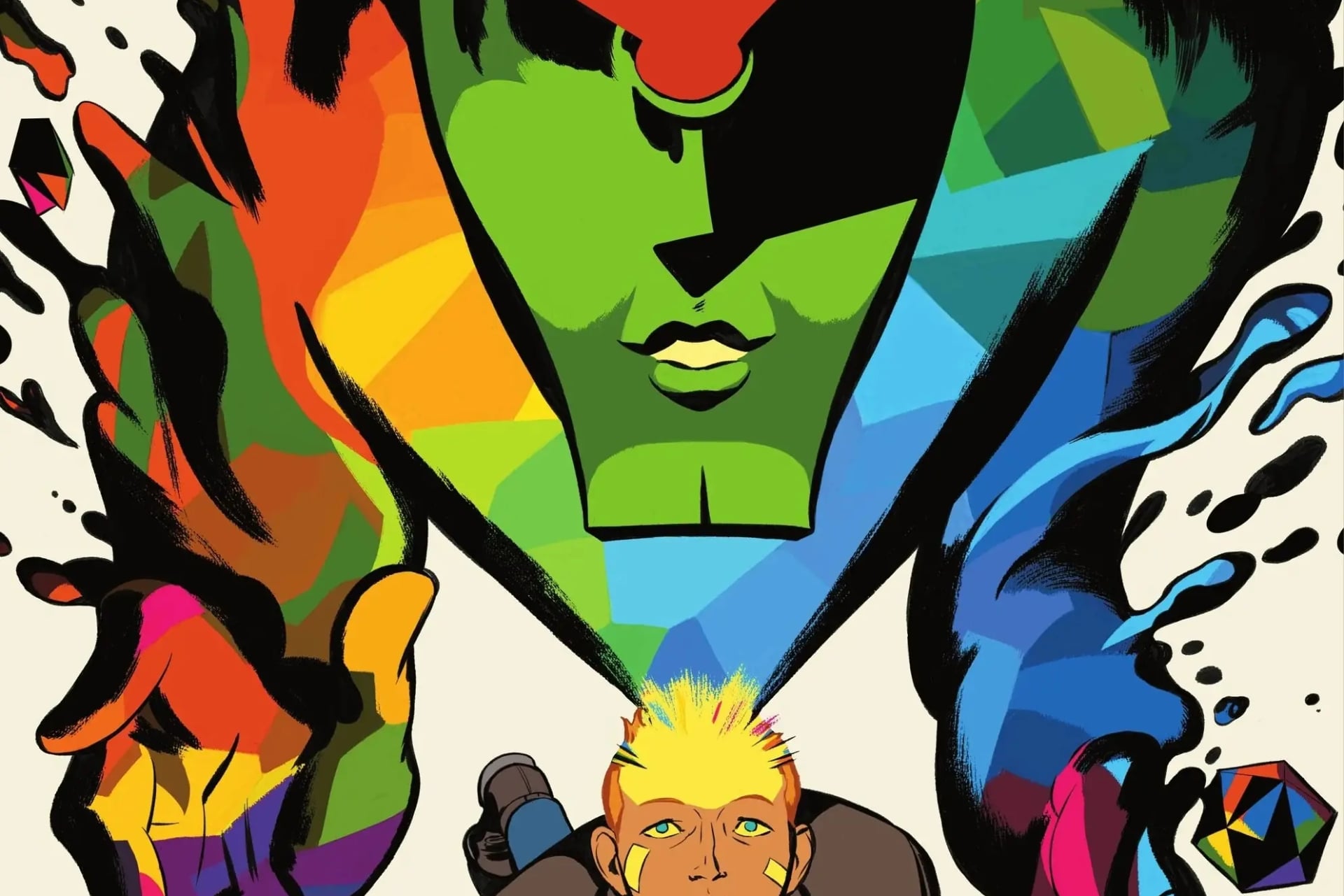 Absolute Martian Manhunter issue #1 cover.