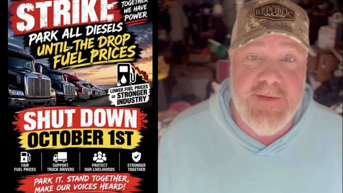 Are Truckers Really Going on Strike Oct. 1?
