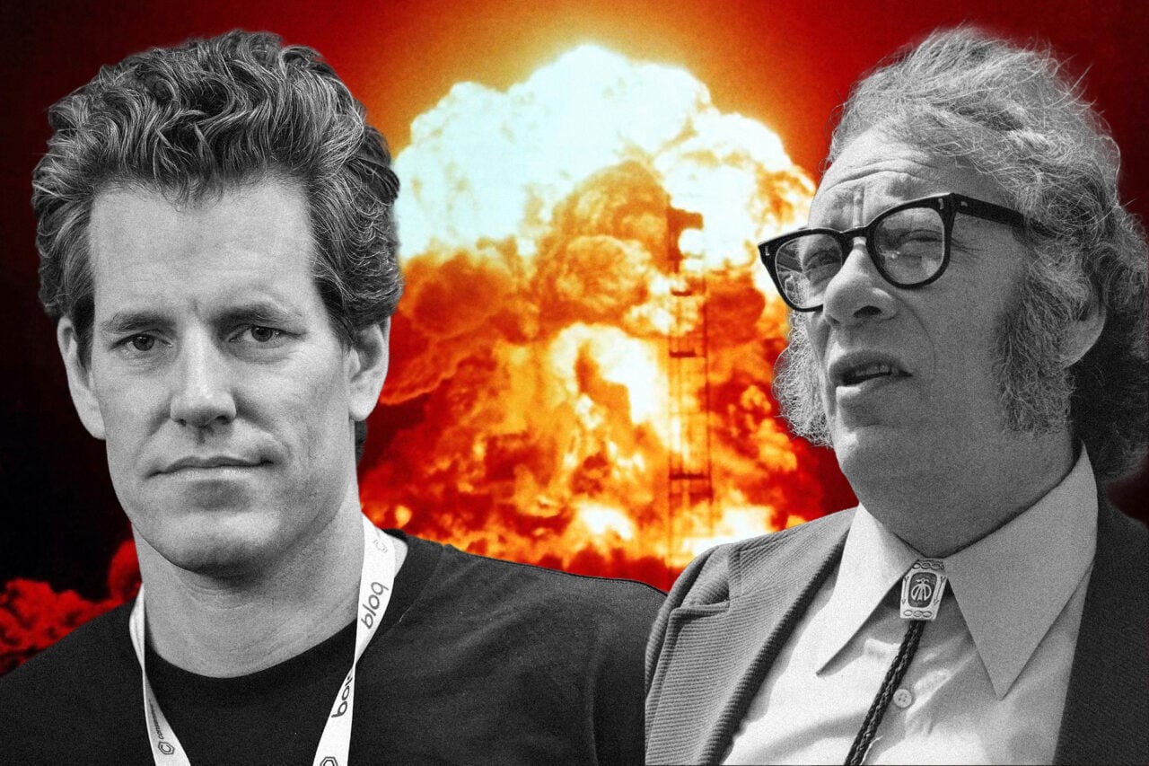 Noted Brain Genius Tyler Winklevoss Thinks Isaac Asimov Already Solved the AI Apocalypse