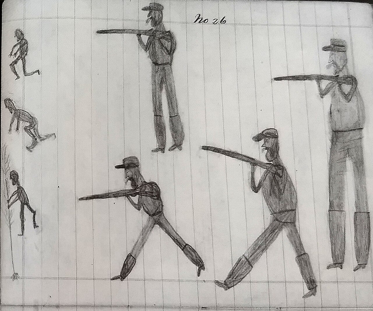 Australian Indigenous People Oscar Drawing
