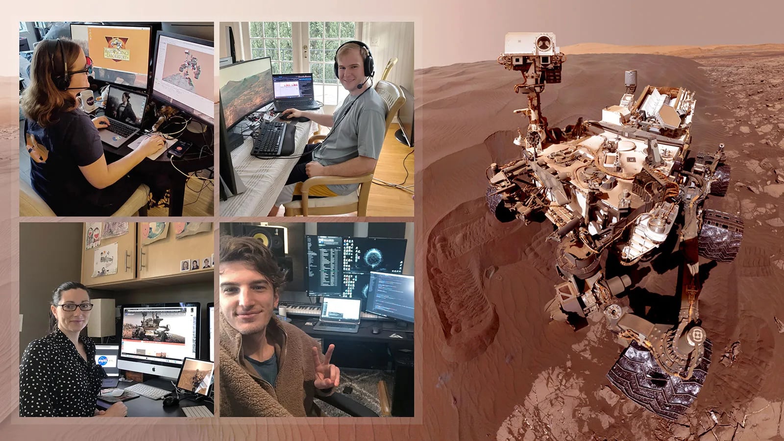 Covid Remote Nasa CuriOSity Team