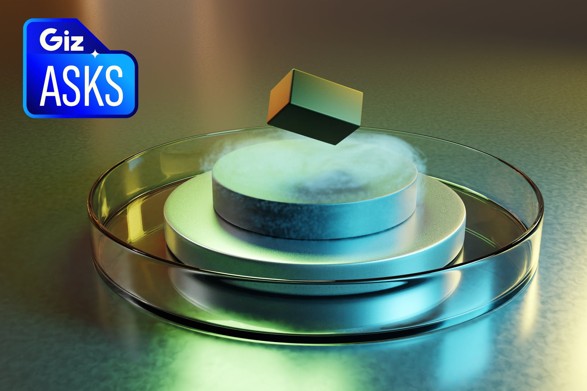 An artist's impression of a room-temperature superconductor.