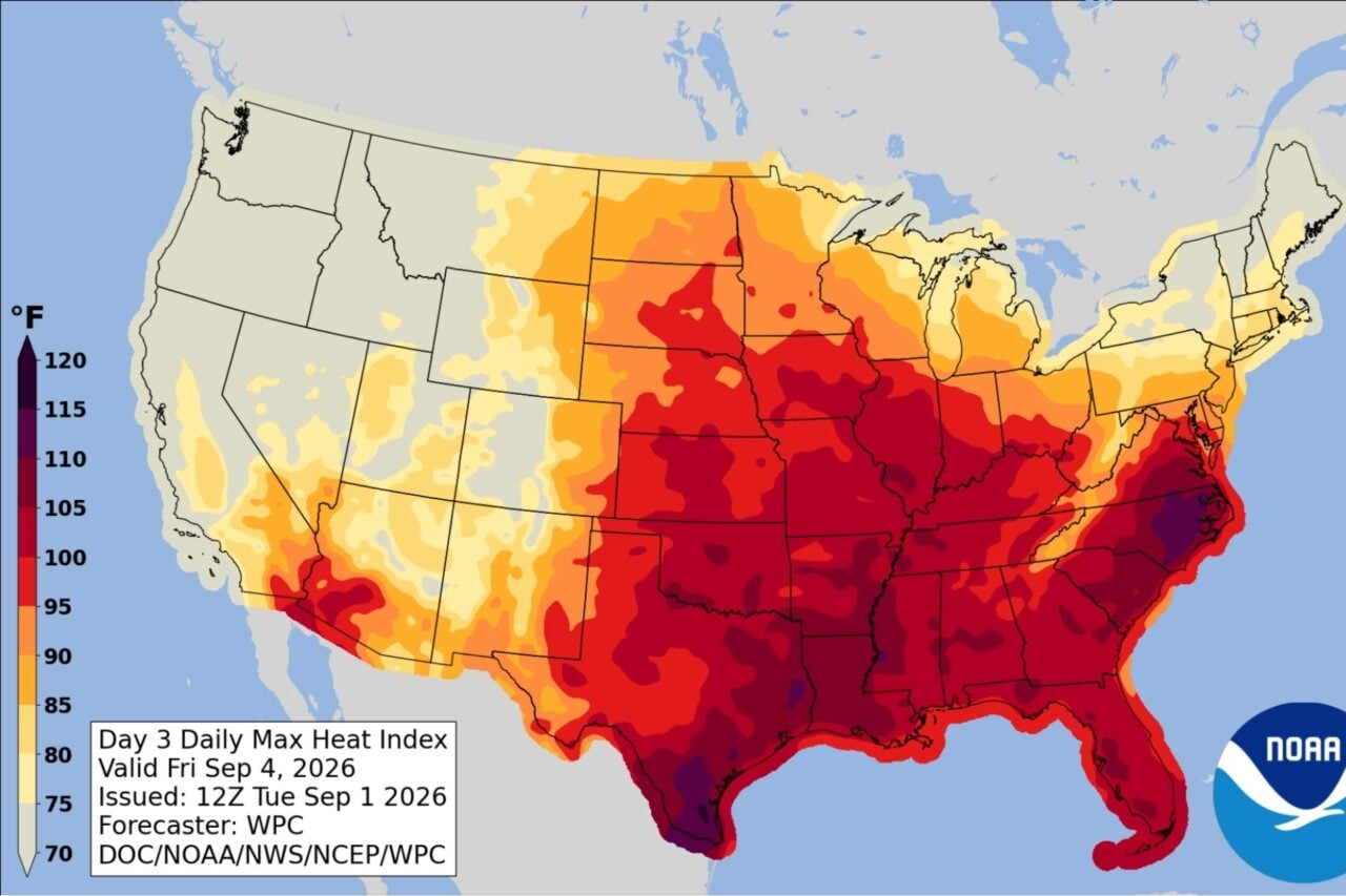 It’s the First Day of Meteorological Fall, and the US Is Scorching Hot