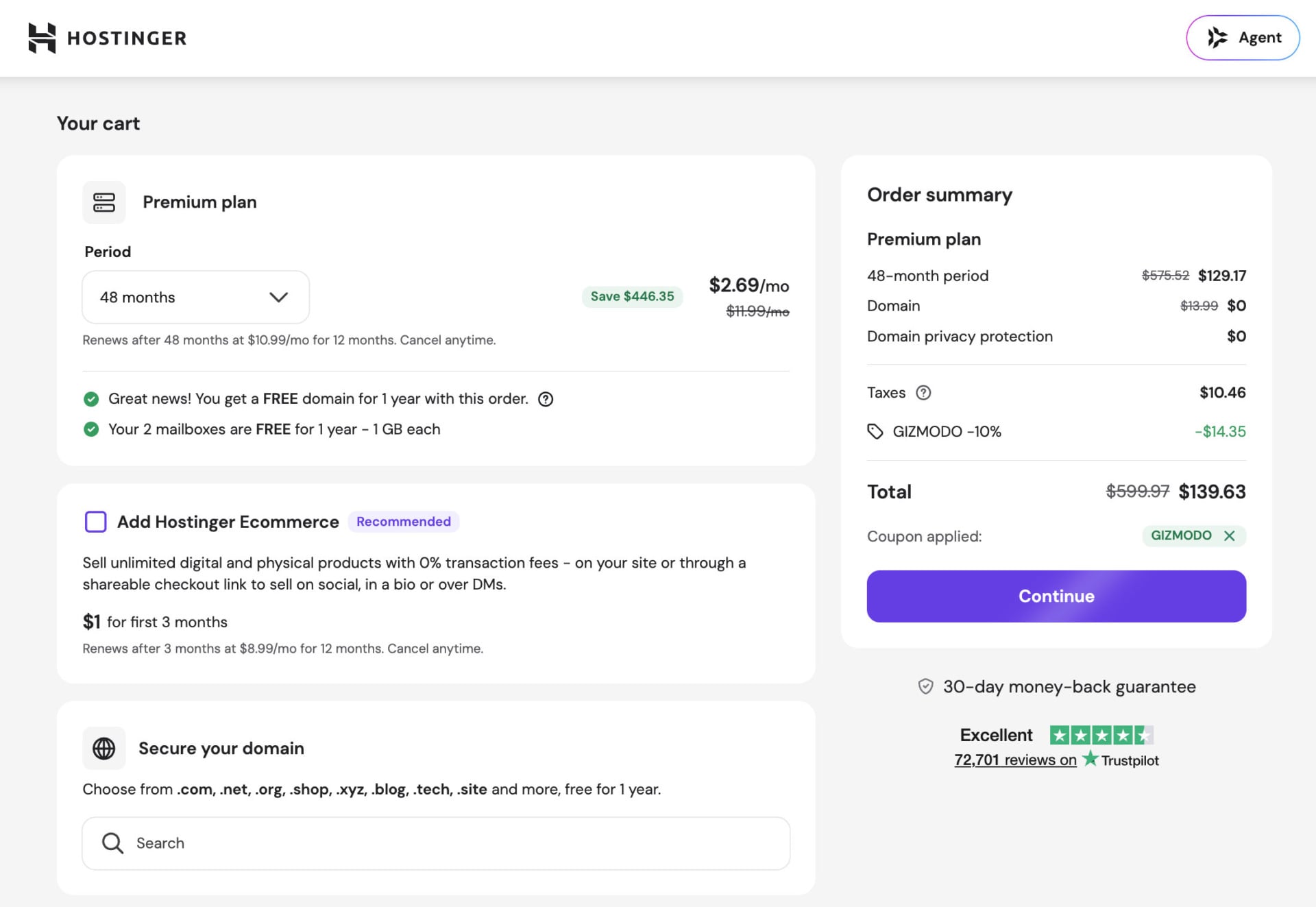 Hostinger Coupon Code Gizmodo