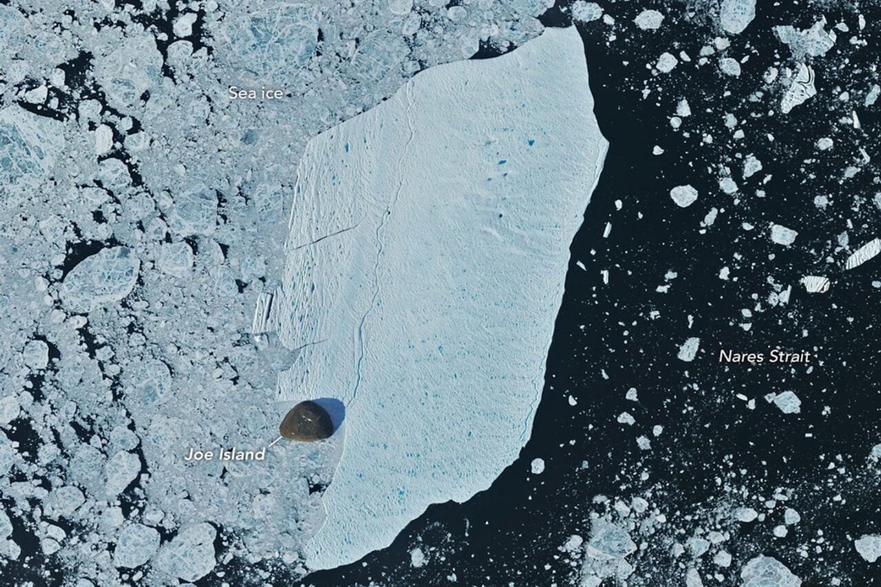 Greenland’s Wayward Ice Island Just Smashed Into Joe Island—and Survived