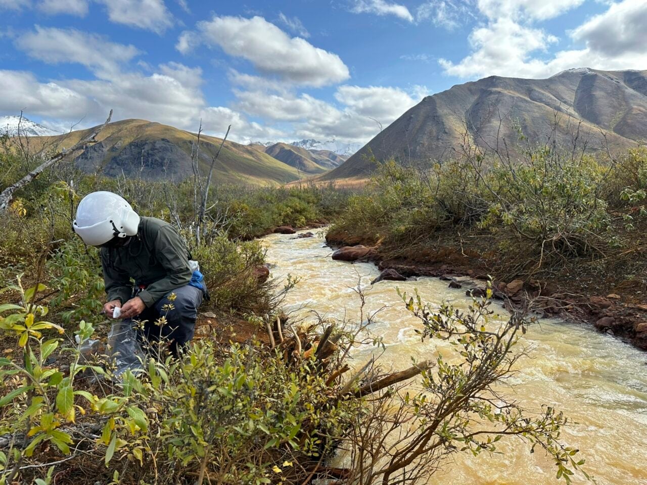 Poulin Samples Tributary Alaska