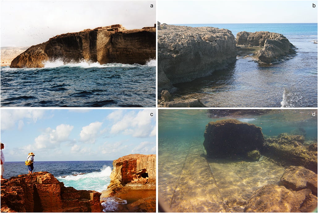 Rock Cut Cliffs Hammam Island Cyrene