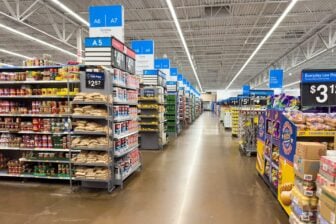 Walmart Grocery Store Shopping