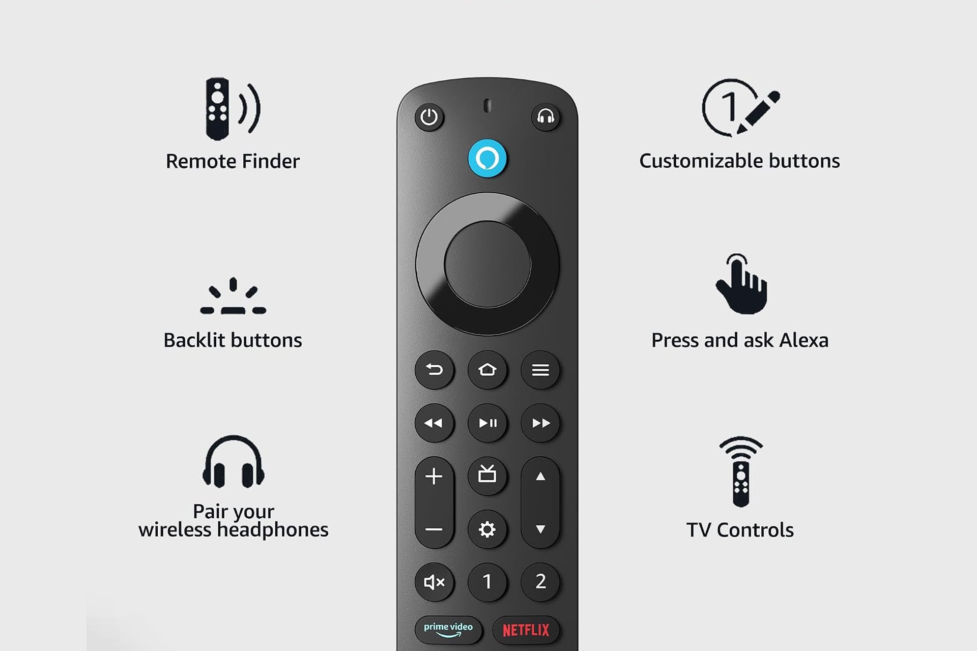 Amazon Fire Tv Alexa Remote