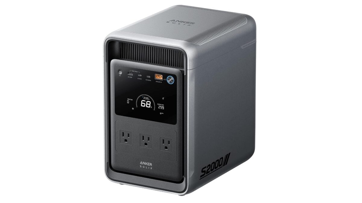 Anker SOLIX S2000 Portable Power Station Gets One Last Price Drop to Nearly 50% Off (2,010Wh LiFePO4 Battery, 1,500W Output)