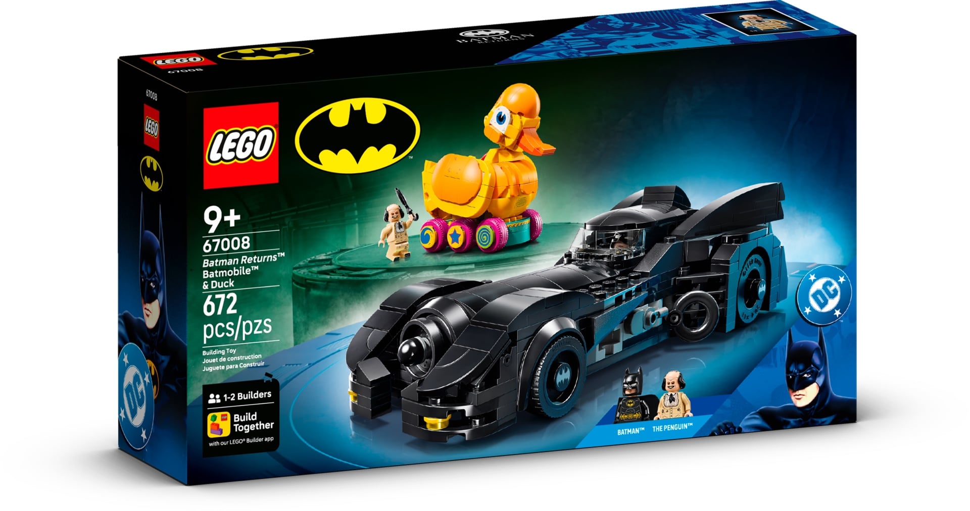 Batmobile And Duck Lego
