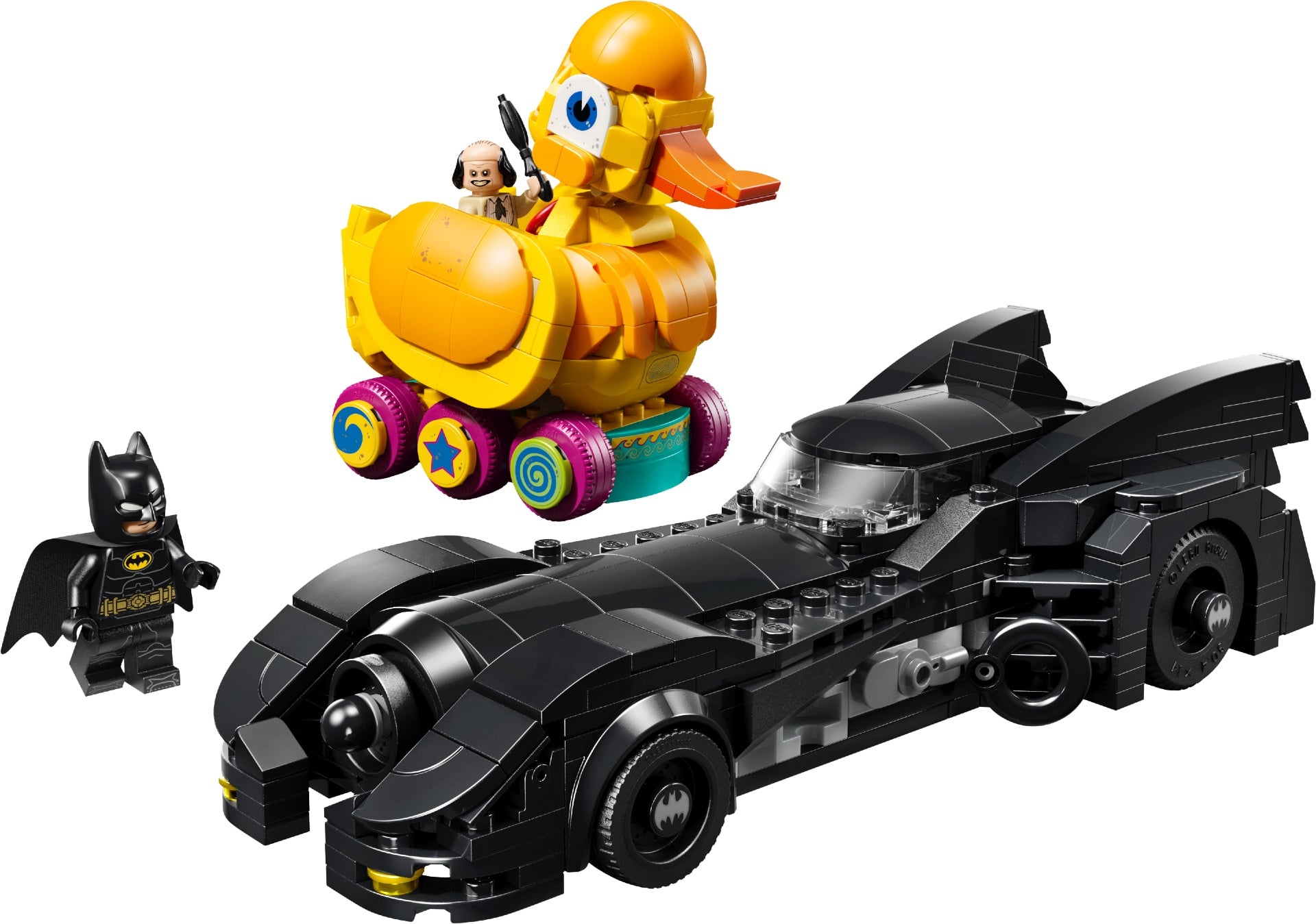Batmobile And Duck Lego 3