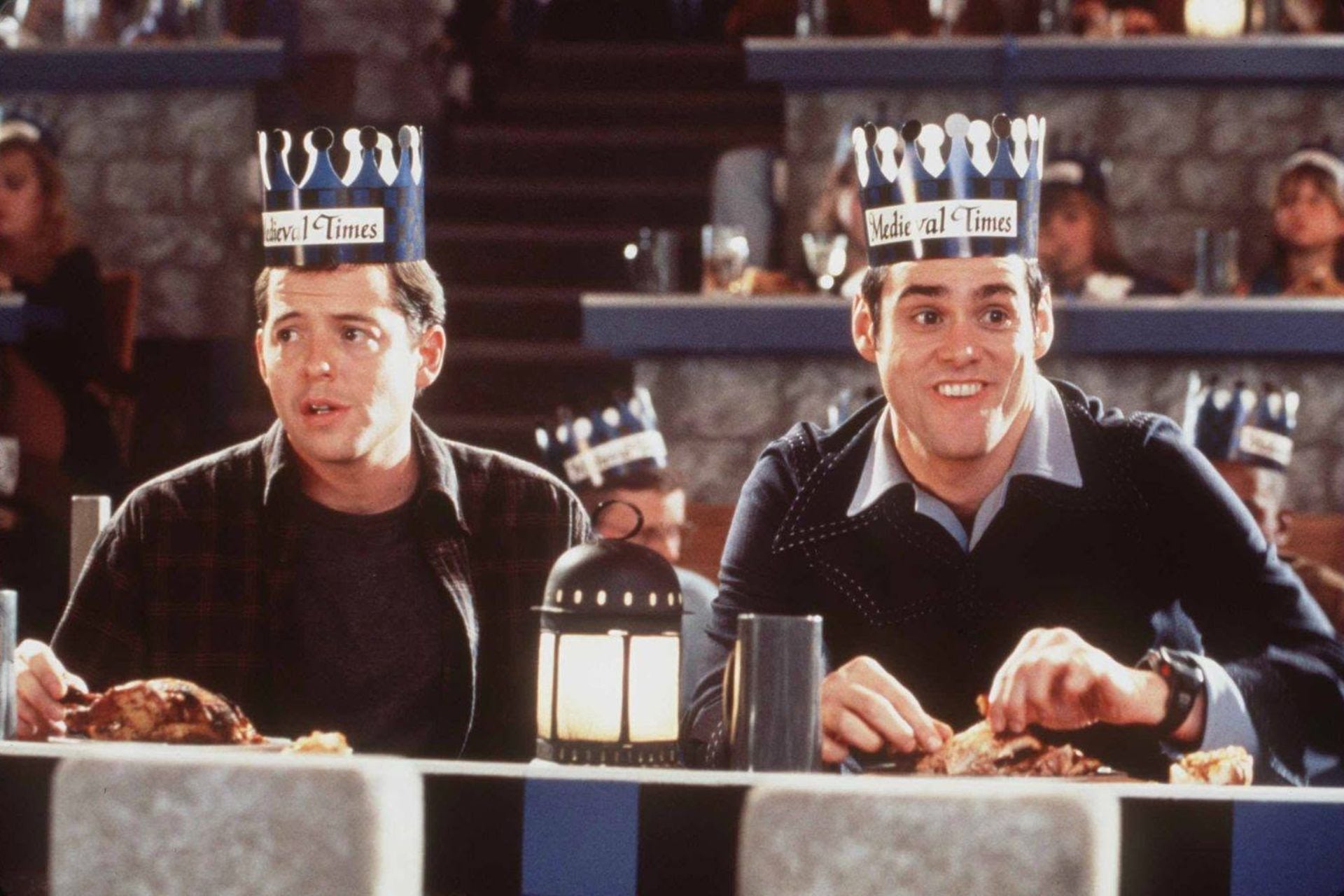 Medieval Times, seen here in 'The Cable Guy,' is getting its own movie.