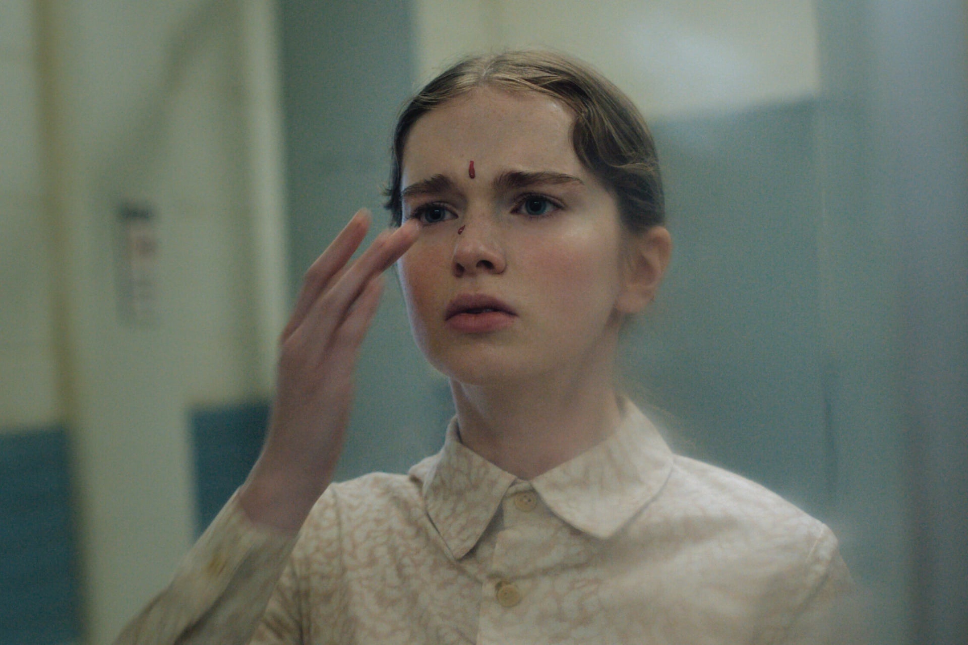 Carrie Forehead Blood