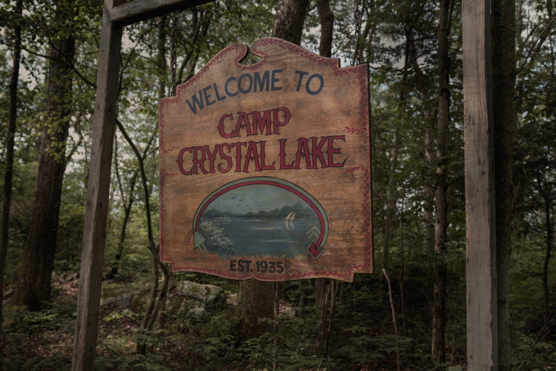 Crystal Lake Sign