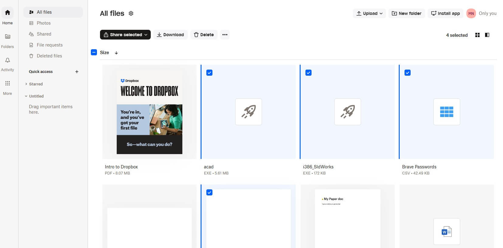 Dropbox Cloud Storage