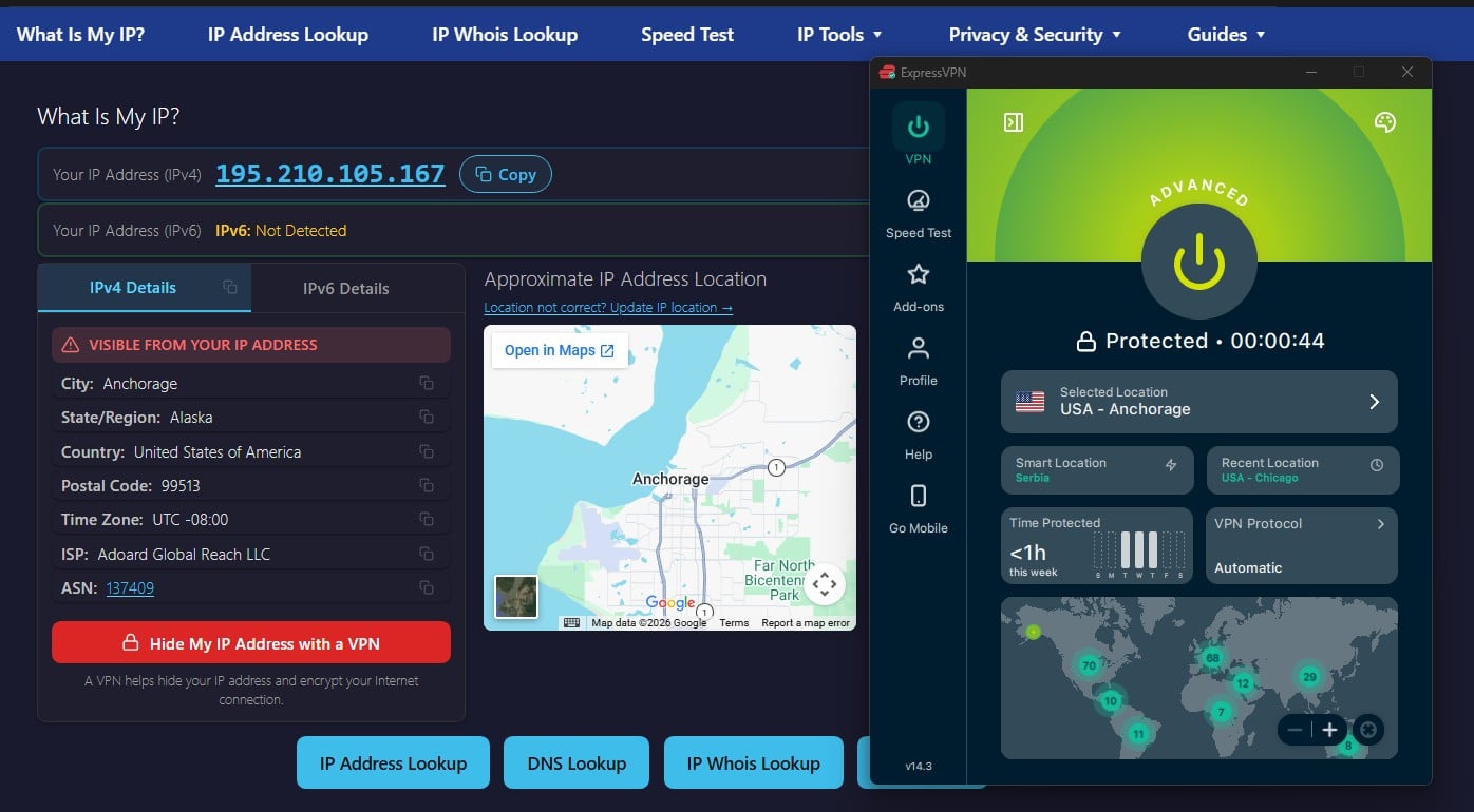 Expressvpn Alaska Ip