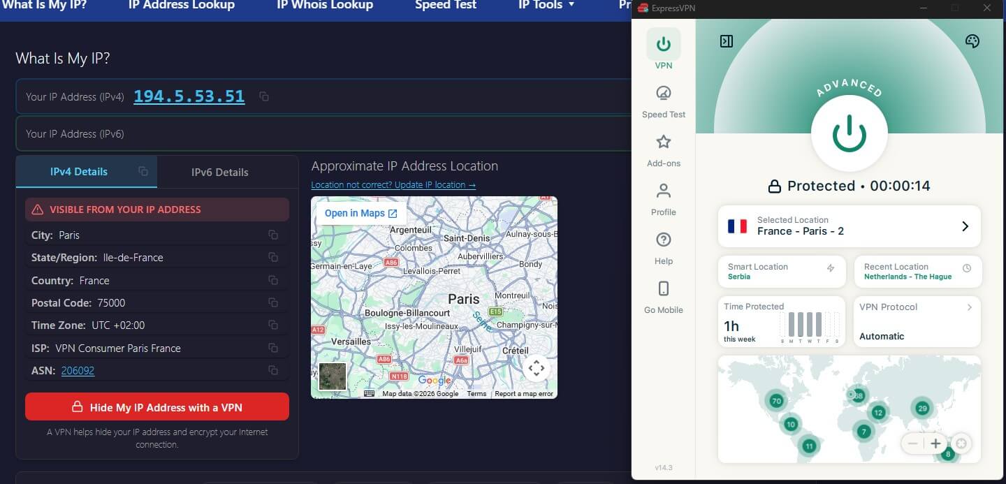 Expressvpn France Ip
