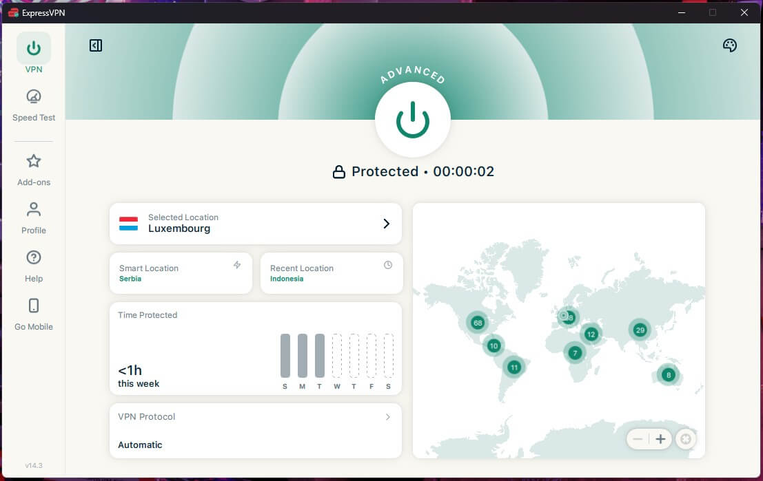 Expressvpn Luxembourg