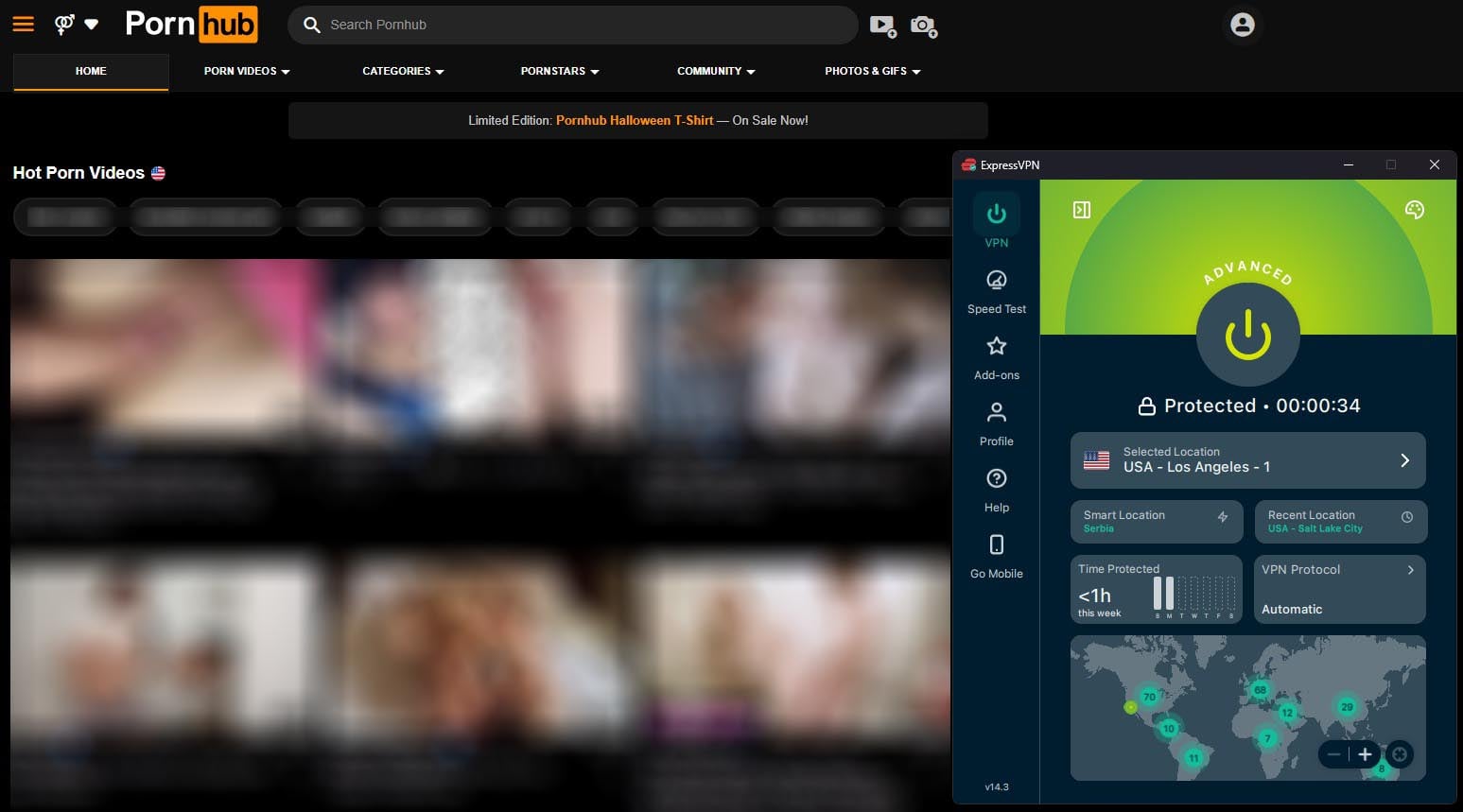 Expressvpn Pornhub La