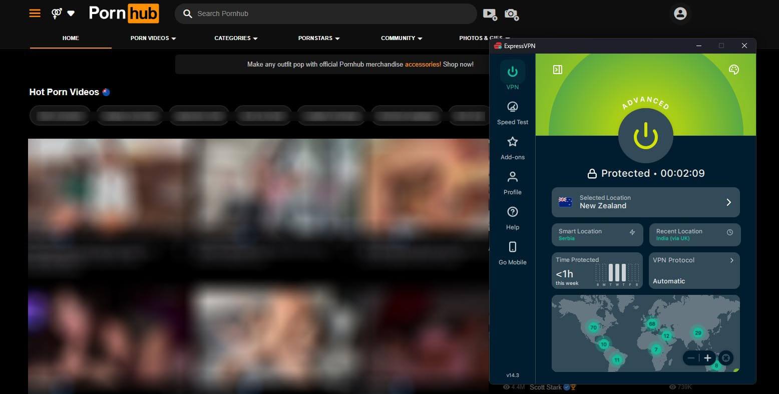 Expressvpn Pornhub Nz