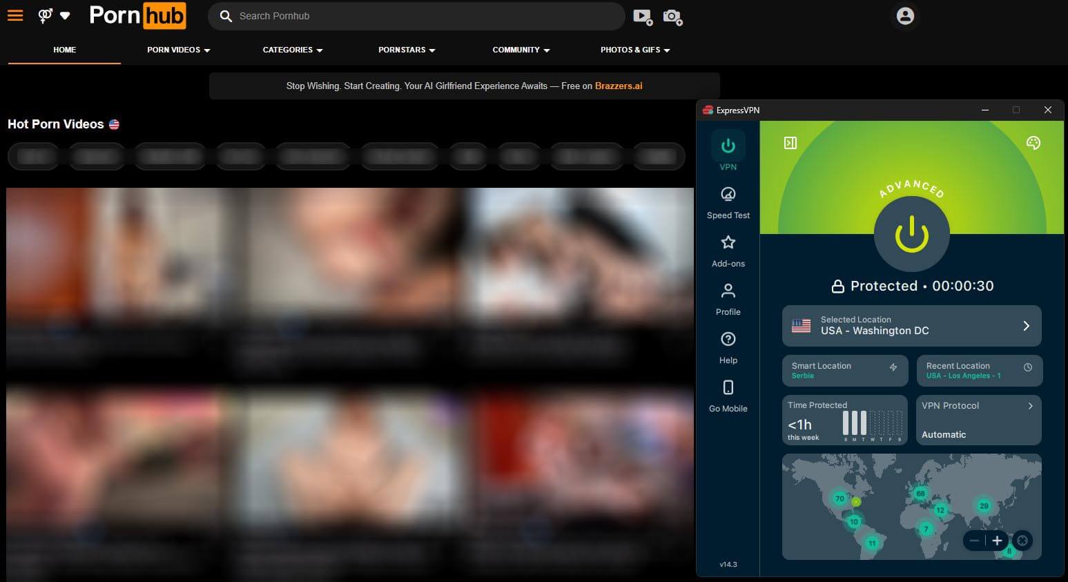 Expressvpn Pornhub Washington