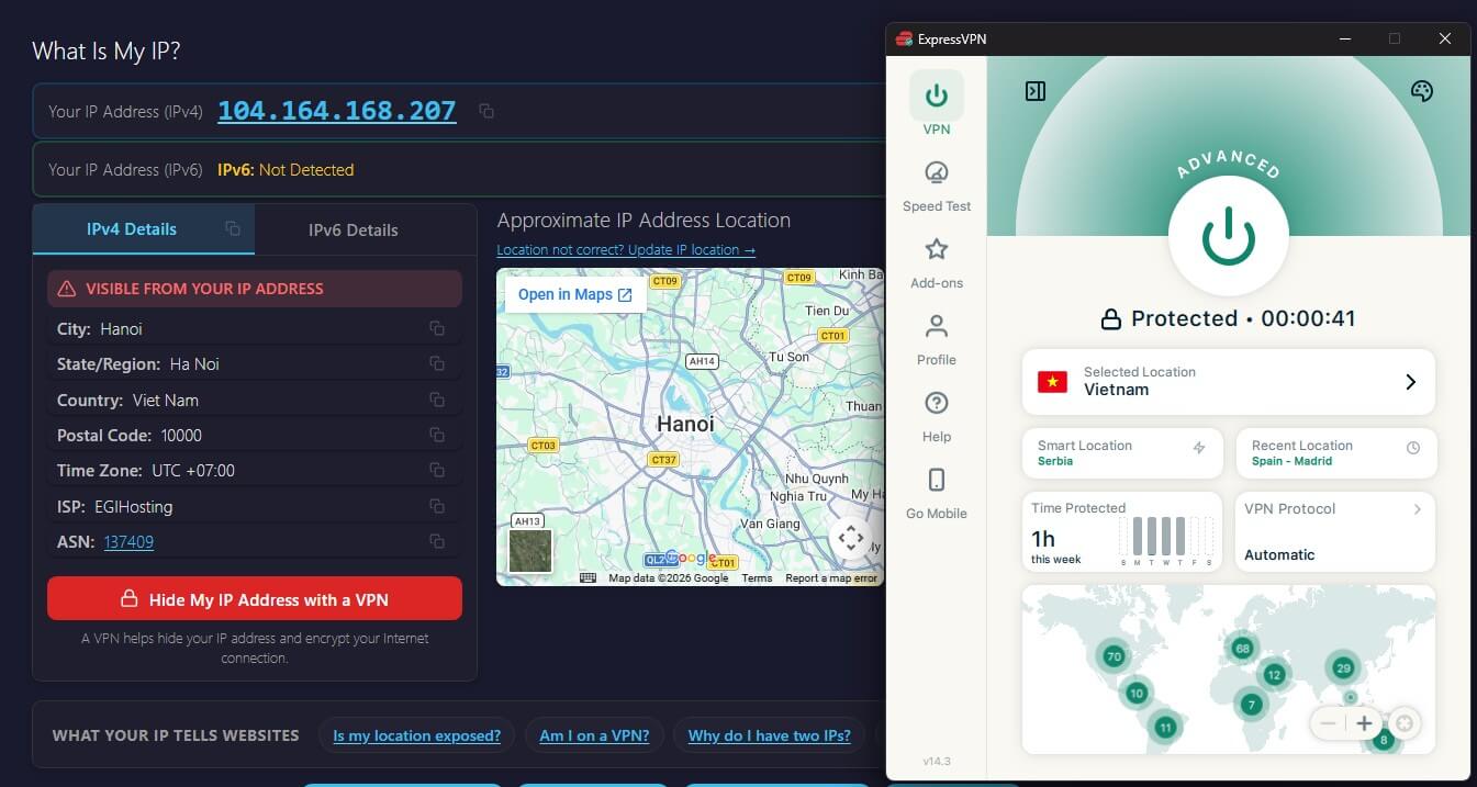 Expressvpn Vietnam Ip Address