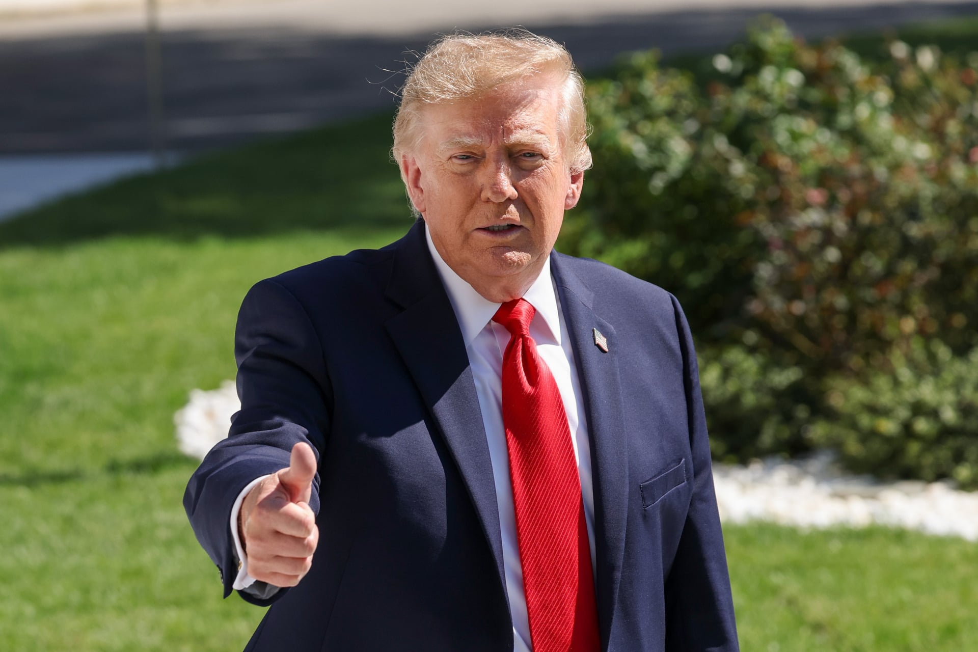 President Trump Travels To Texas And Oklahoma