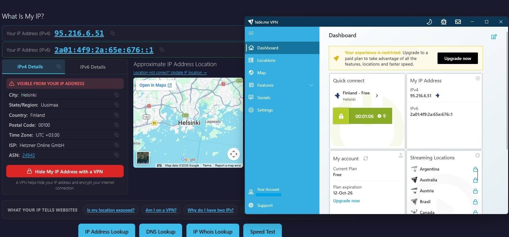Hide.me Finland Ip Free