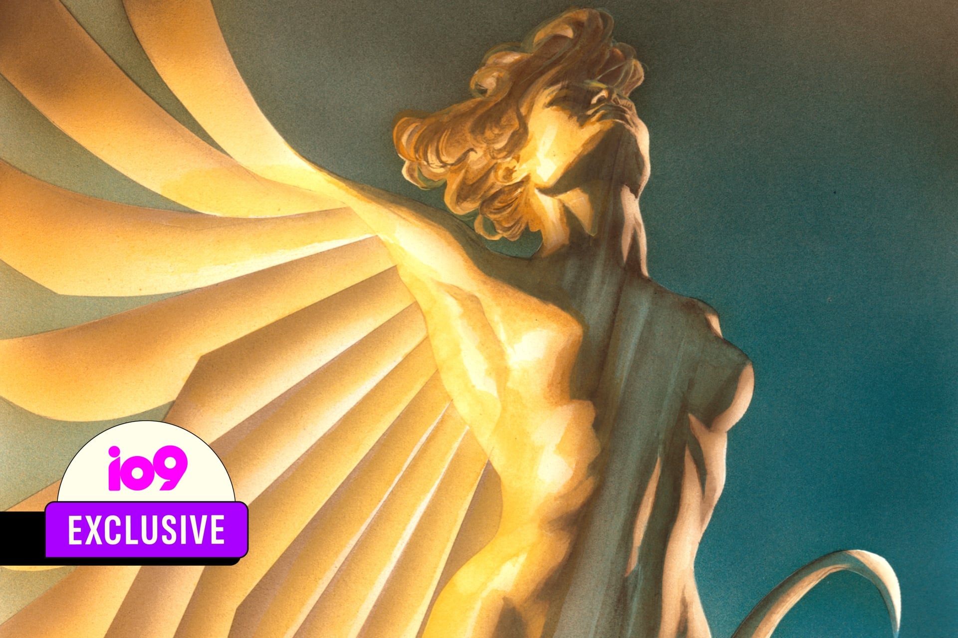 Icon Festival artwork of an angel.