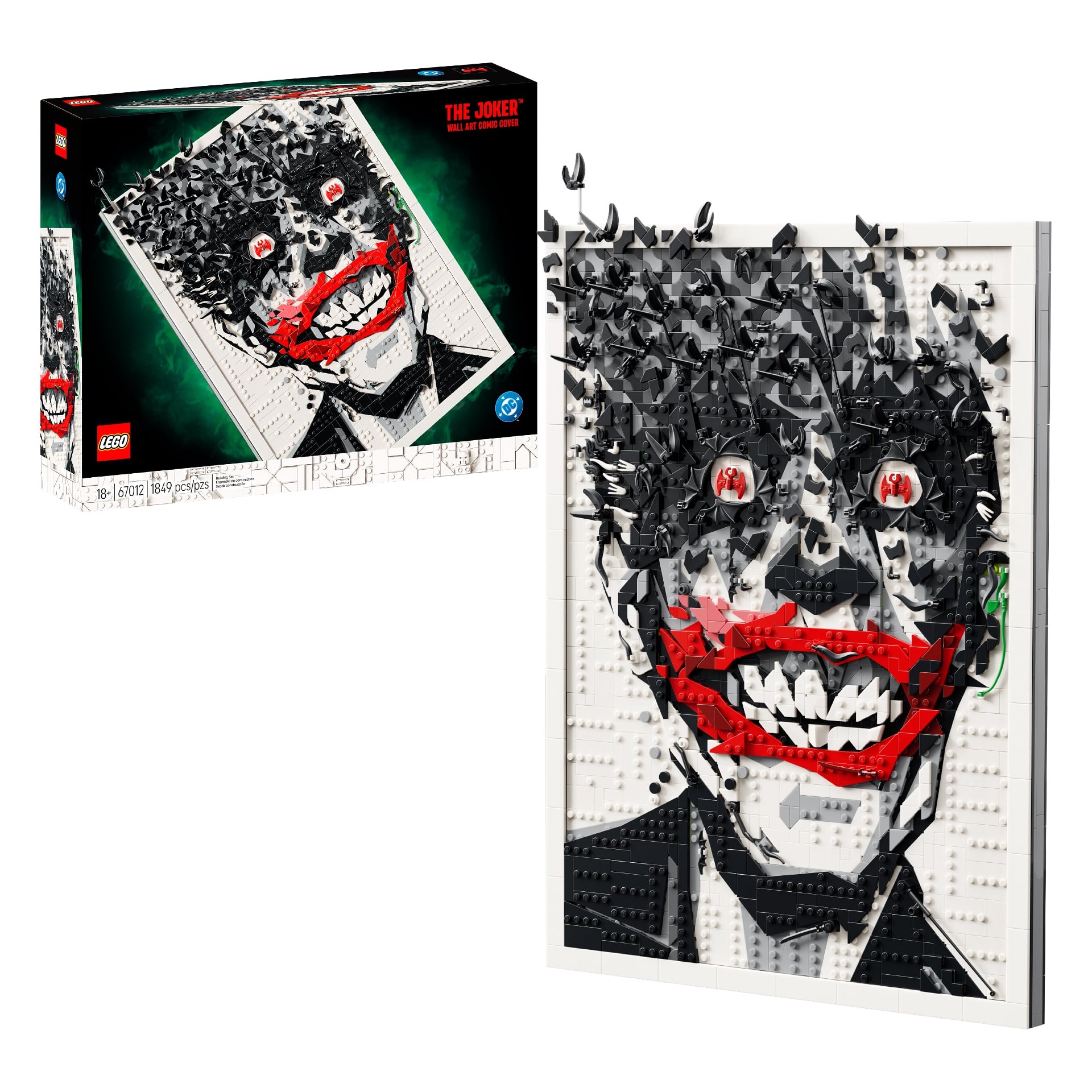 Joker Wall Art Lego 2
