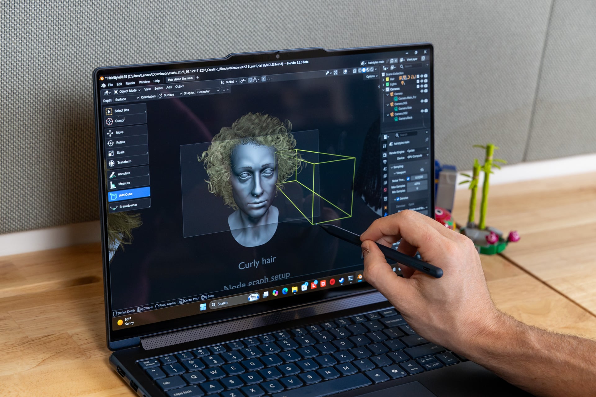 The Lenovo Yoga 9n 2-in-1's pen capabilities are what really help this RTX Spark laptop stand out. 