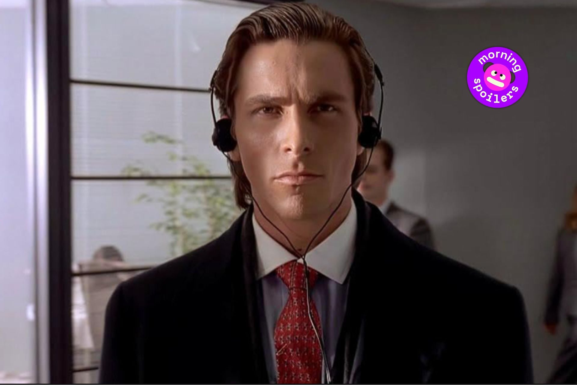 An image of Christian Bale in 'American Psycho.'