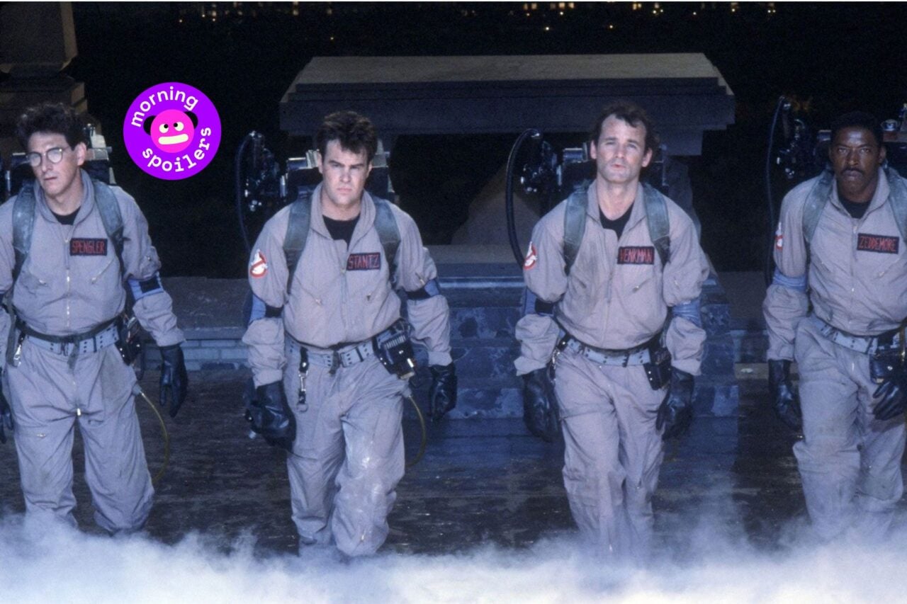An image of the original 'Ghostbusters' movie from 1984.