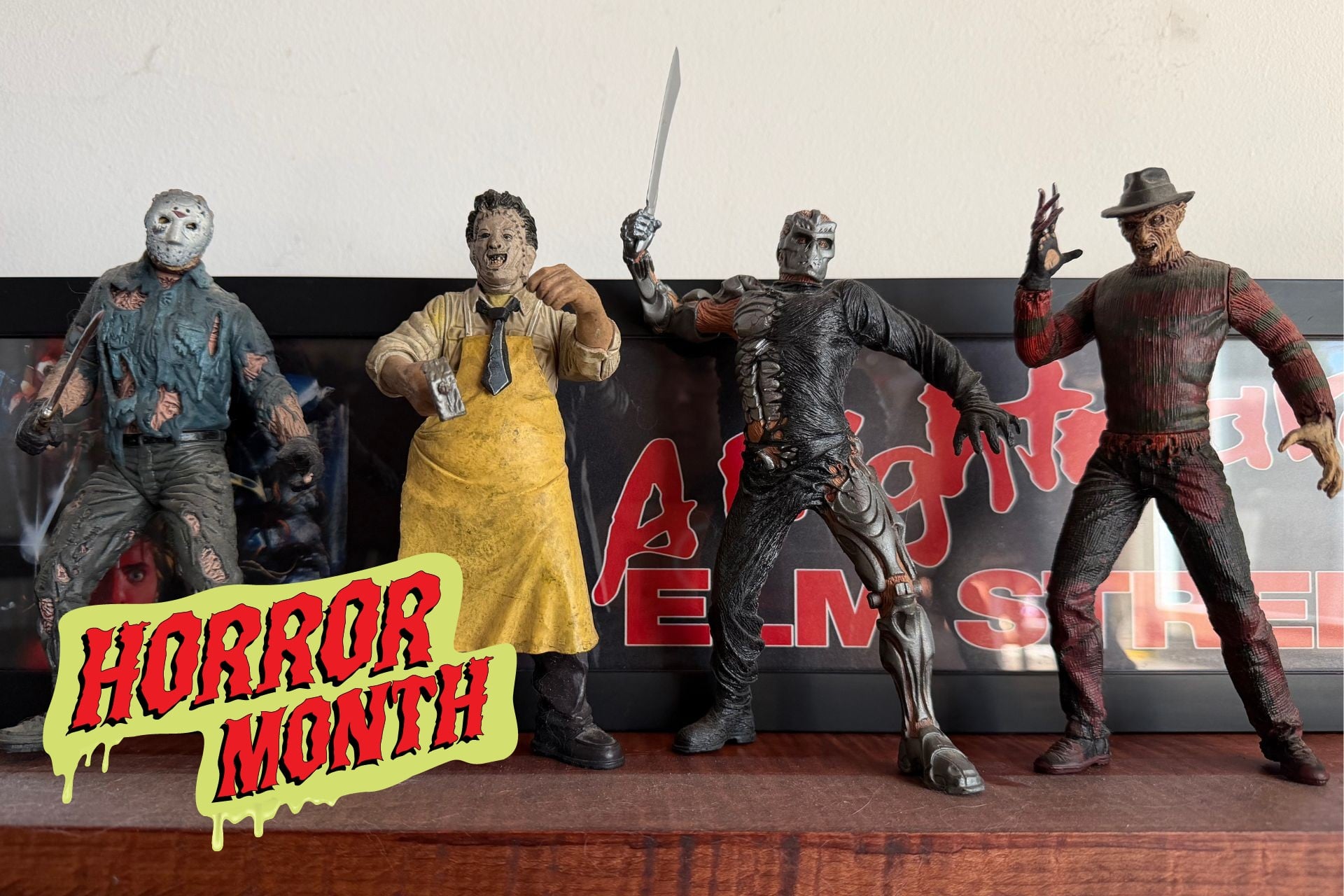 I didn't have to dig to deep to find a few of my original Movie Maniacs. 