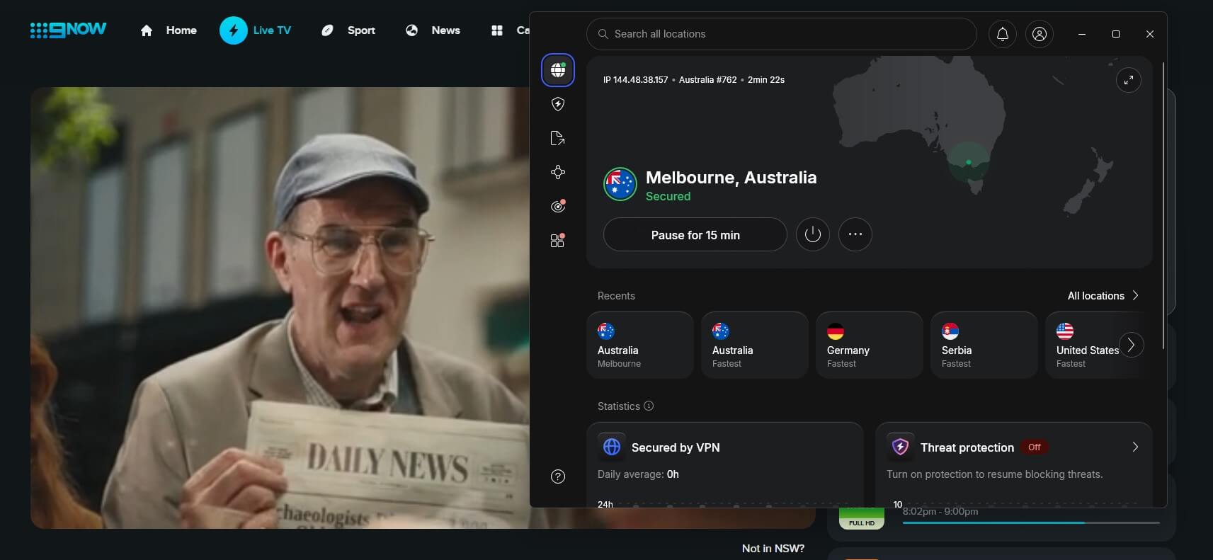 Nordvpn 9now Stream