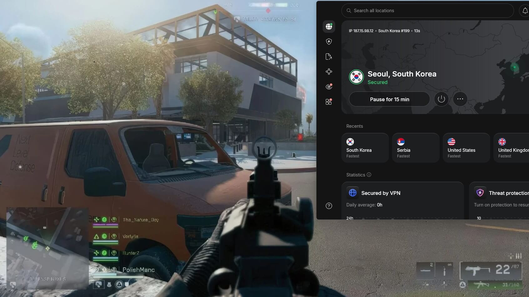 Nordvpn Bf6 Vpn Gameplay