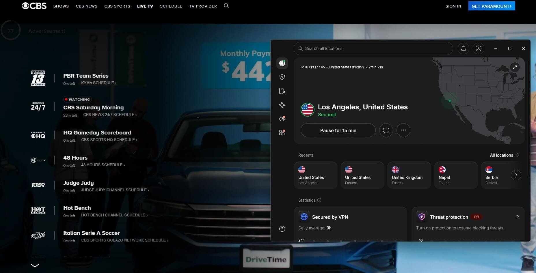 Nordvpn Cbs Unblock