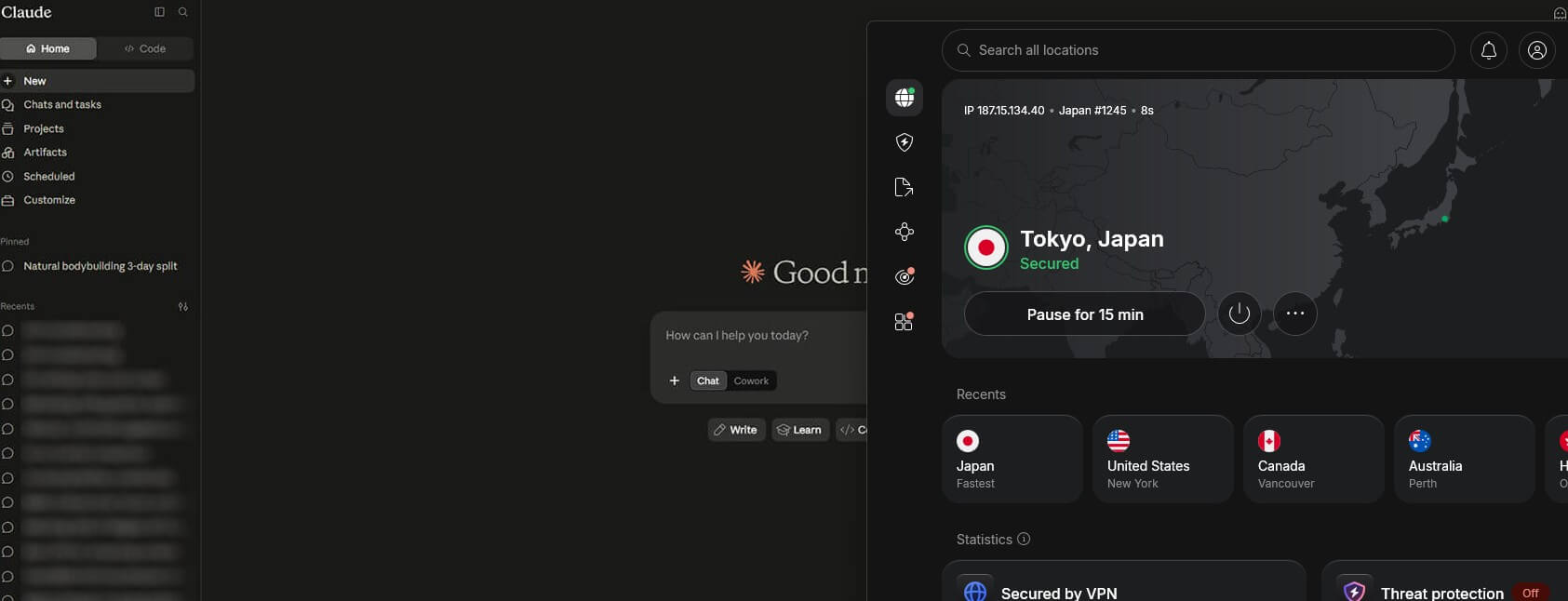 دسترسی به کلود در هنگکنگ با NordVPN