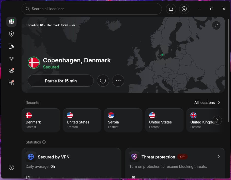 Nordvpn Denmark App