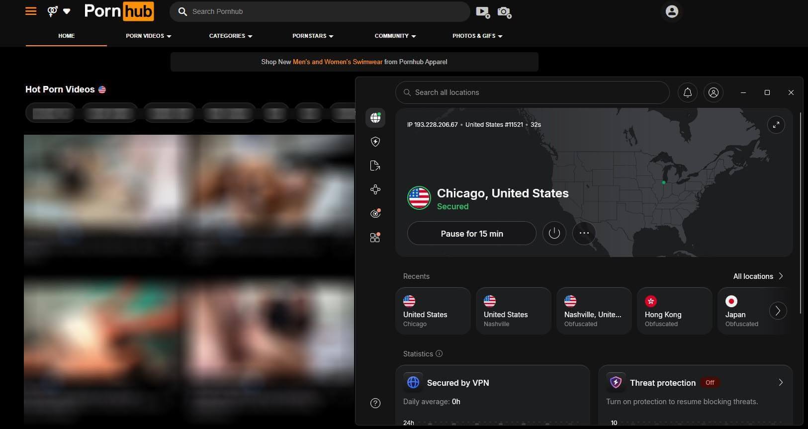 Nordvpn Pornhub Chicago