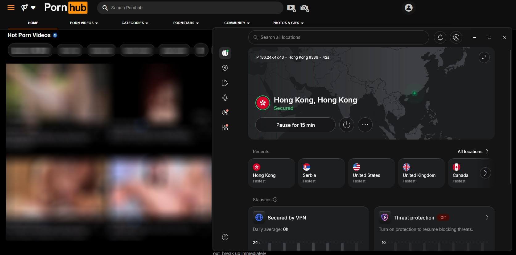Nordvpn Pornhub Hong Kong