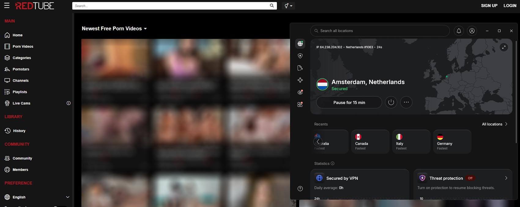 Nordvpn Redtube