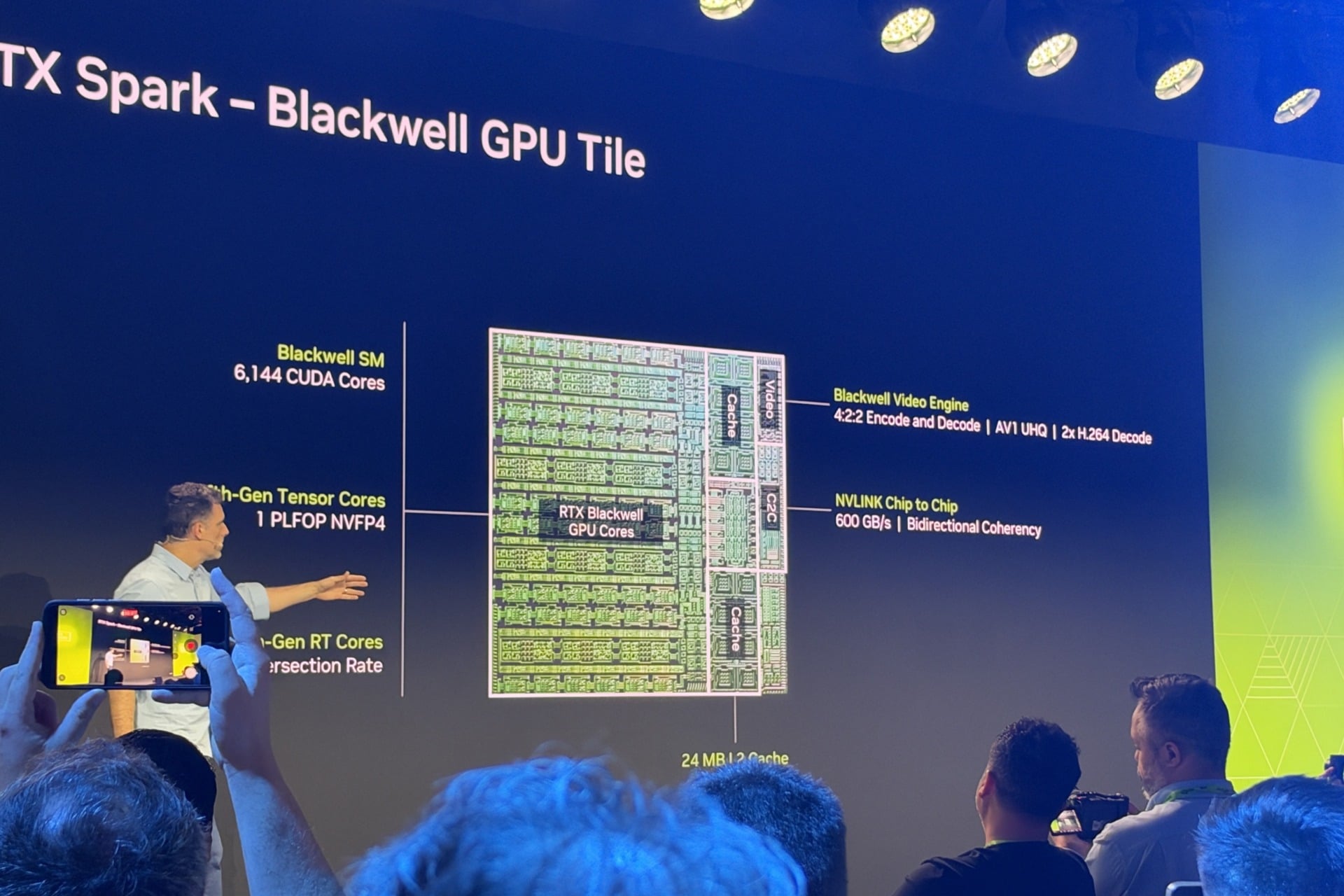 Nvidia Rtx Spark Blackwell Gpu Tile
