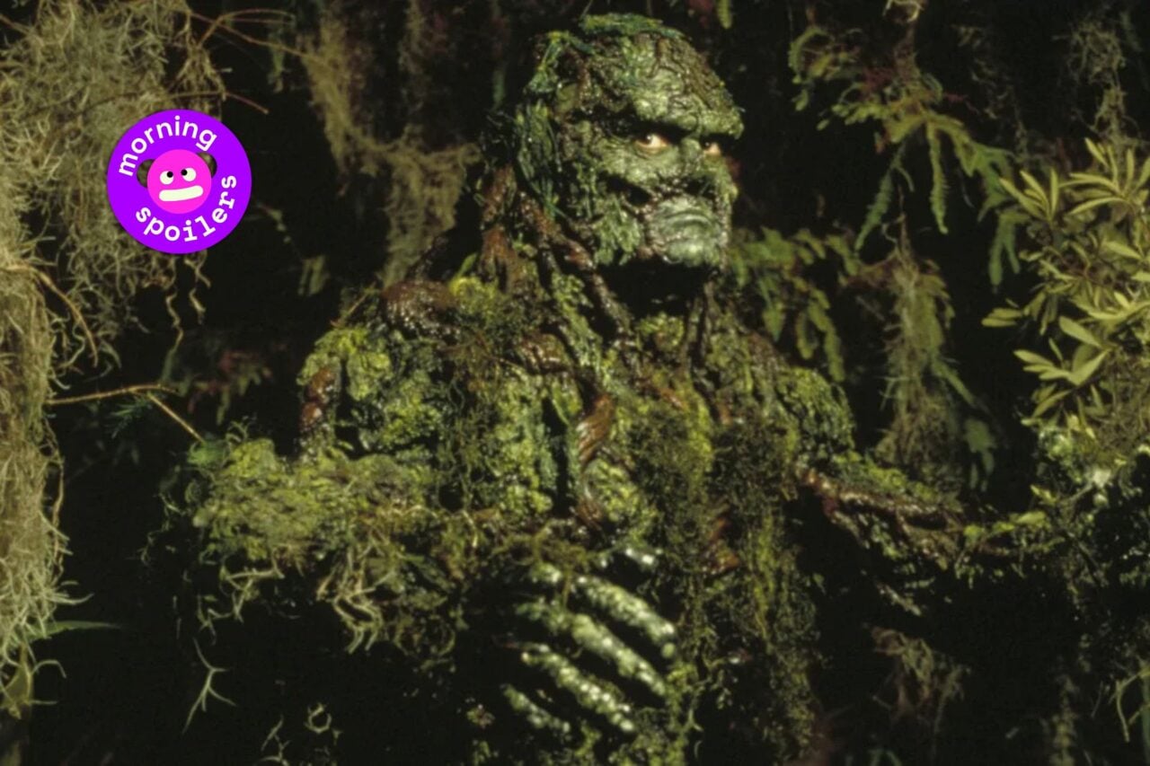 An image from the 1982 version of 'Swamp Thing.'