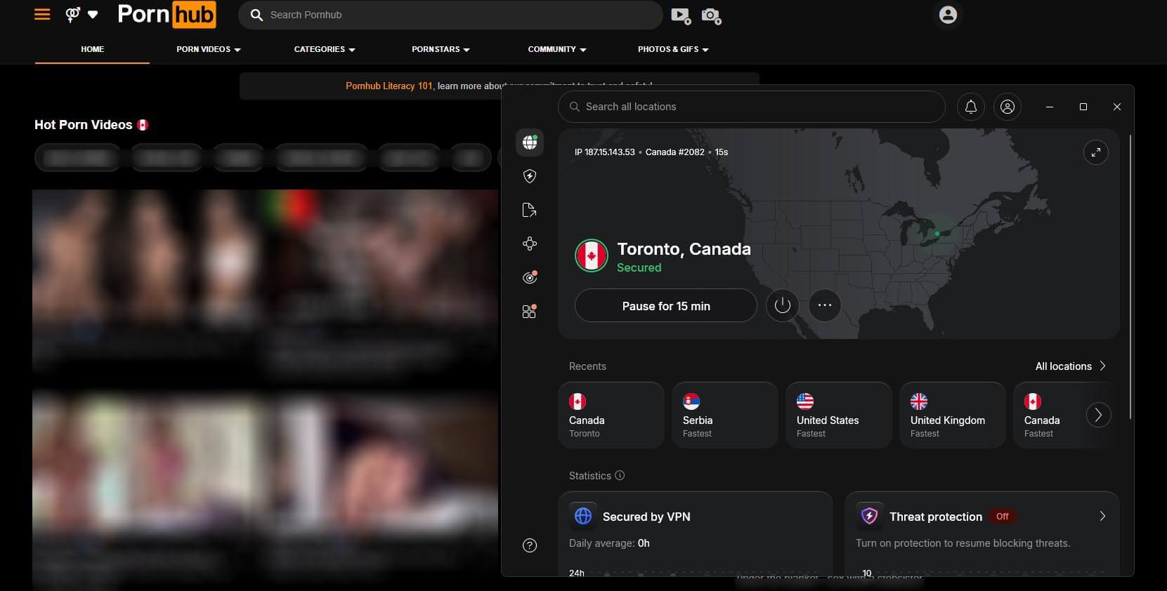 Pornhub Nordvpn Canada