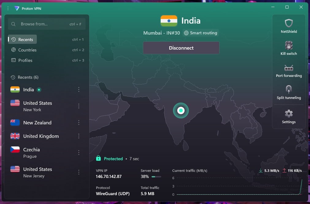 Proton Vpn India