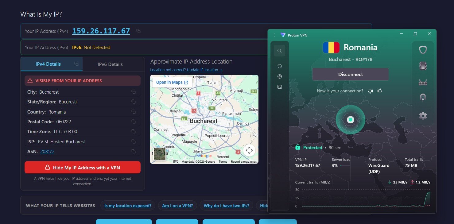 Proton Vpn Romania Ip Address
