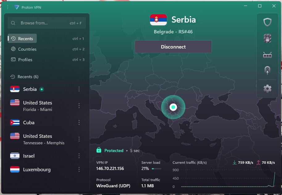 Proton Vpn Serbia