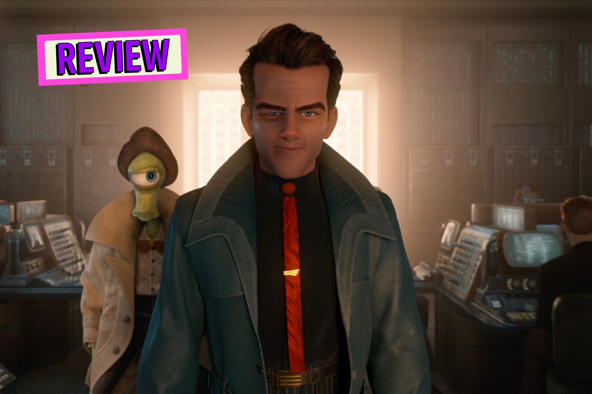 Ray Gunn and Eye-Ra are on the case in Brad Bird's 'Ray Gunn.'